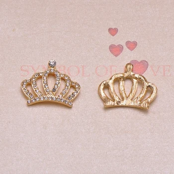 (J0655) 27mmx23mm metal rhinestone button, all crystals, silver or light gold plating,crown shape
(J0655) 27mmx23mm metal rhinestone button, all crystals, silver or light gold plating,crown shape