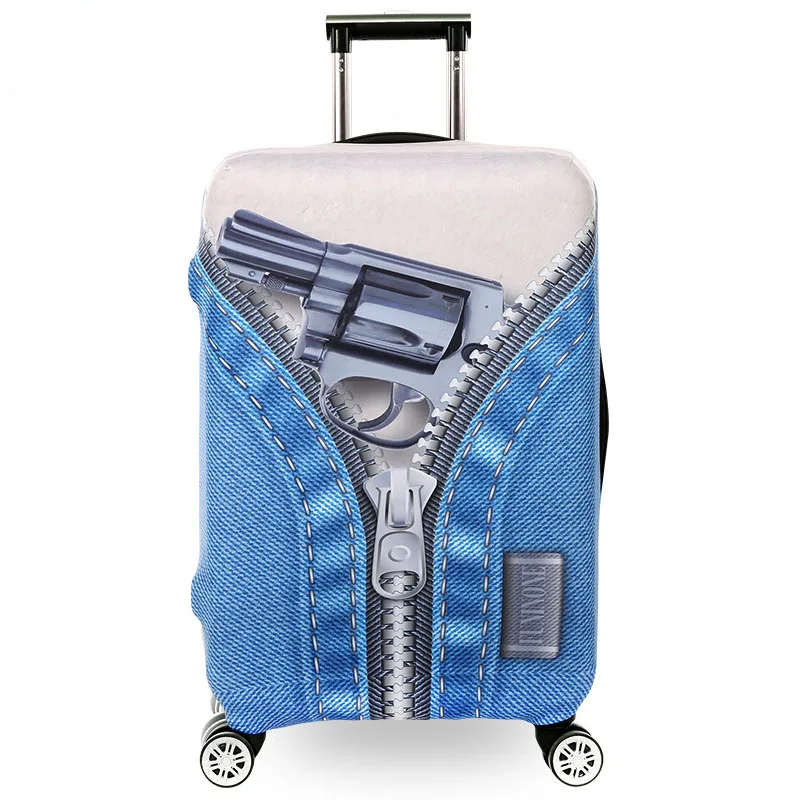 

TRIPNUO Thickest Elastic Zipper&Gun Luggage Suitcase Protective Cover, Apply to 18-32inch Cases, Travel Accessories