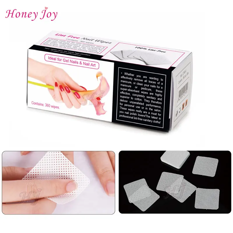 360pcs/ Box Lint Free Nail Wipes Pads Soft Absorbent Polish Gel Acrylic Tips Cotton Remover Cleaner Manicure Sanitary Towel
360pcs/ Box Lint Free Nail Wipes Pads Soft Absorbent Polish Gel Acrylic Tips Cotton Remover Cleaner Manicure Sanitary Towel