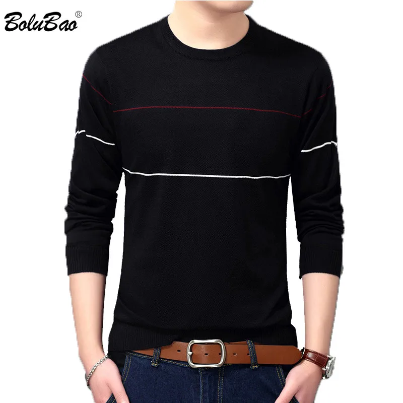 BOLUBAO Fashion Men Sweater Spring Autumn Casual Male Sweaters Solid Color Stripe Slim Fit Men Sweater
BOLUBAO Fashion Men Sweater Spring Autumn Casual Male Sweaters Solid Color Stripe Slim Fit Men Sweater