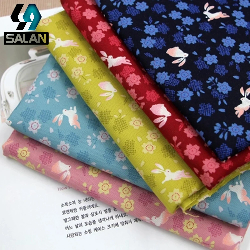 Japan Patchwork Fabrics Imported Printed Cotton Bunny Fabrics Cartoon Sakura Bunny Print Handmade Bags Curtain Fabrics
Japan Patchwork Fabrics Imported Printed Cotton Bunny Fabrics Cartoon Sakura Bunny Print Handmade Bags Curtain Fabrics