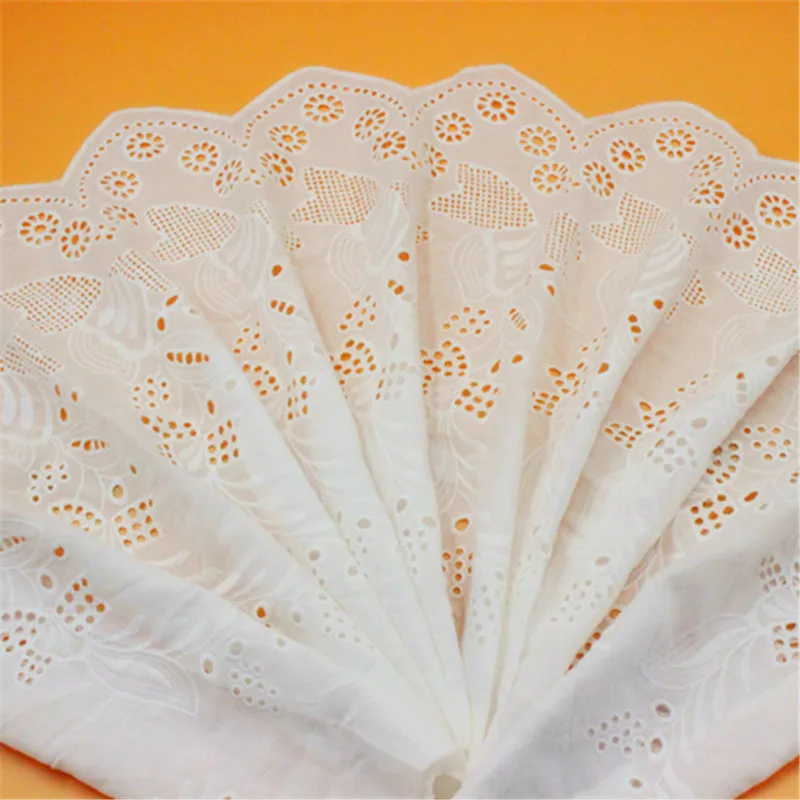 3 yard 43cm 16.9" wide ivory cotton embroidered tapes lace trim ribbon fabric 1141922BQL4K573
3 yard 43cm 16.9" wide ivory cotton embroidered tapes lace trim ribbon fabric 1141922BQL4K573