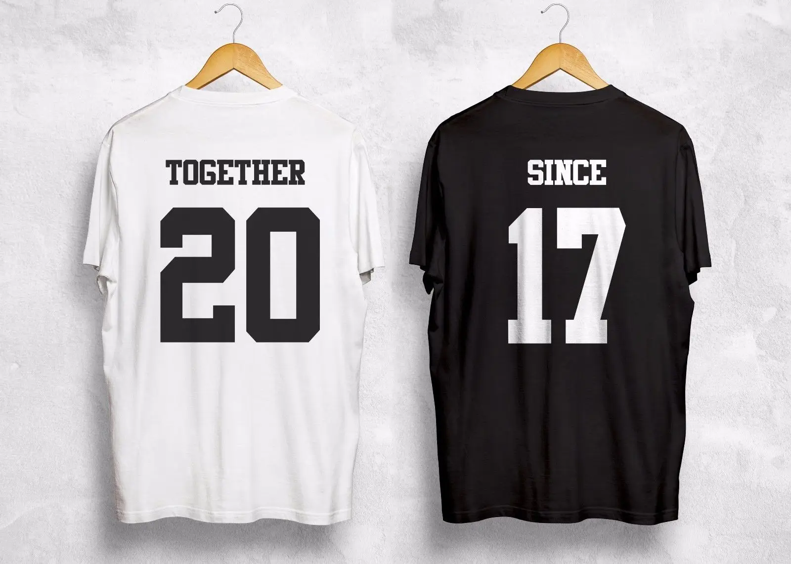 Together Since Any Year T Shirt Personalized Custom Valentines Gift Couple Wifey cotton short-sleeved O neck t-shirts euro size
Together Since Any Year T Shirt Personalized Custom Valentines Gift Couple Wifey cotton short-sleeved O neck t-shirts euro size