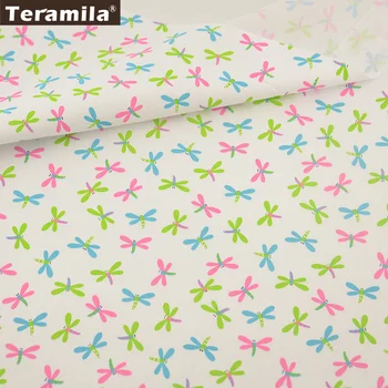 Teramila Home Textile Colorful Dragonflies Patterns 100% Cotton Fabric Twill Fat Quarter Material Patchwork Quilting Sewing
Teramila Home Textile Colorful Dragonflies Patterns 100% Cotton Fabric Twill Fat Quarter Material Patchwork Quilting Sewing