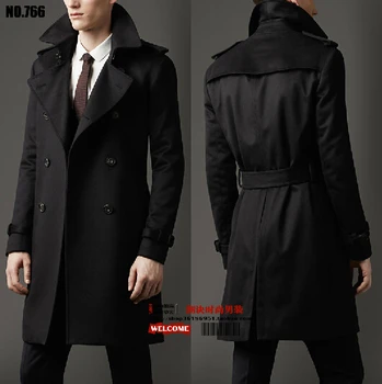 2017 autumn winter new men's brand Woolen coat plus size fashion slim Leisure double-breasted wool trench coat / S-3XL
2017 autumn winter new men's brand Woolen coat plus size fashion slim Leisure double-breasted wool trench coat / S-3XL