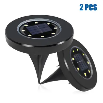 New ABS Solar Light 8LED Solar Power Buried Light Waterproof Home Garden Lawn Under Ground Lamp Outdoor Path Garden Decking
New ABS Solar Light 8LED Solar Power Buried Light Waterproof Home Garden Lawn Under Ground Lamp Outdoor Path Garden Decking