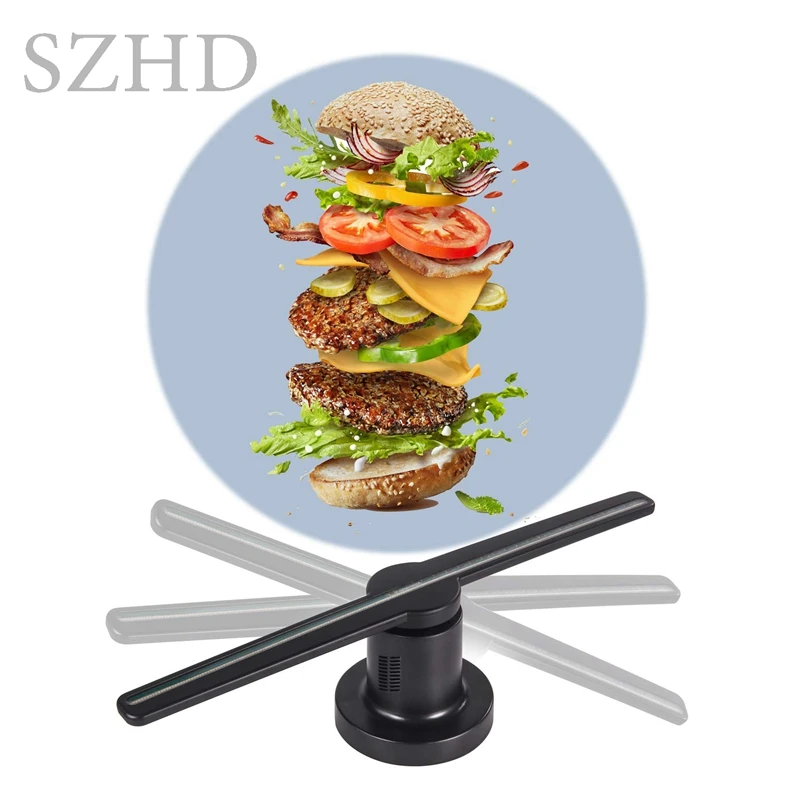 Big discount for new shop ,most cheapest 42cm 3d hologram led fan advertising display with sd card
Big discount for new shop ,most cheapest 42cm 3d hologram led fan advertising display with sd card