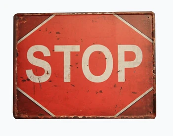 New Arrival! Big Size 30*40CM STOP SIGN Metal Paintings Tin Sign Home & Shop Wall Decor Tin Plate Metal Craft Home Decor
New Arrival! Big Size 30*40CM STOP SIGN Metal Paintings Tin Sign Home & Shop Wall Decor Tin Plate Metal Craft Home Decor