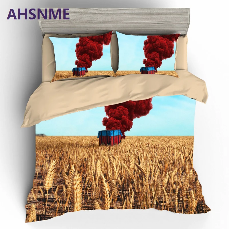 AHSNME 3D Wheatfield Bedding Sets Queen King Double Size Bedlinen Microfiber Duvet Cover Set PLAYERUNKNOWN'S BATTLEGROUNDS
AHSNME 3D Wheatfield Bedding Sets Queen King Double Size Bedlinen Microfiber Duvet Cover Set PLAYERUNKNOWN'S BATTLEGROUNDS