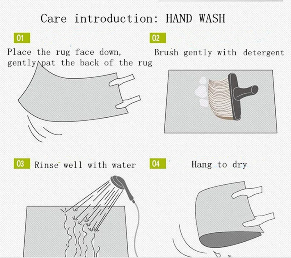 Super Soft Silky Bedroom Rug Living Room Carpet Rug Pure Color