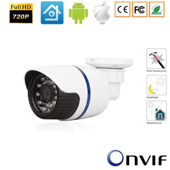 720P/960P/1080P HD IP Camera Securiy CCTV 1.0 /1.3./2.0 Mega pixel Outdoor Waterproof IP IR Camera P2P ONVIF H.264
720P/960P/1080P HD IP Camera Securiy CCTV 1.0 /1.3./2.0 Mega pixel Outdoor Waterproof IP IR Camera P2P ONVIF H.264