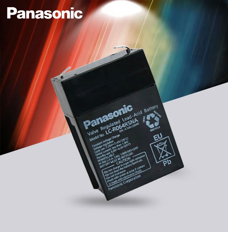 Panasonic Original 6V 4.5AH Storage Batteries Lead Acid Rechargeable batteries Children Electric Car Electronic Said Emergency
Panasonic Original 6V 4.5AH Storage Batteries Lead Acid Rechargeable batteries Children Electric Car Electronic Said Emergency