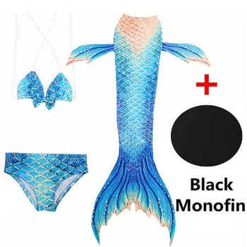 4 Pieces Set Girls Mermaid Tails With Monofin Swimwear Cosplay Costumes Baby Children Bikini Kids Swimsuit Halloween Party Dress
4 Pieces Set Girls Mermaid Tails With Monofin Swimwear Cosplay Costumes Baby Children Bikini Kids Swimsuit Halloween Party Dress