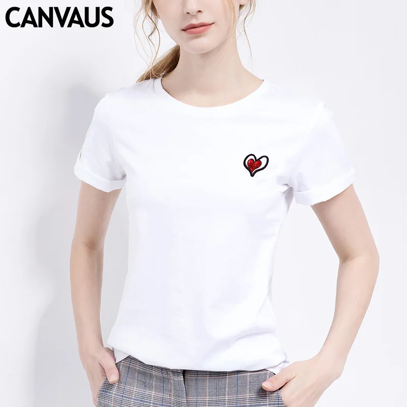 2018 summer new stylish white joker slim round neck short sleeve cotton t - shirt ladies pullover shirt YM0183
2018 summer new stylish white joker slim round neck short sleeve cotton t - shirt ladies pullover shirt YM0183