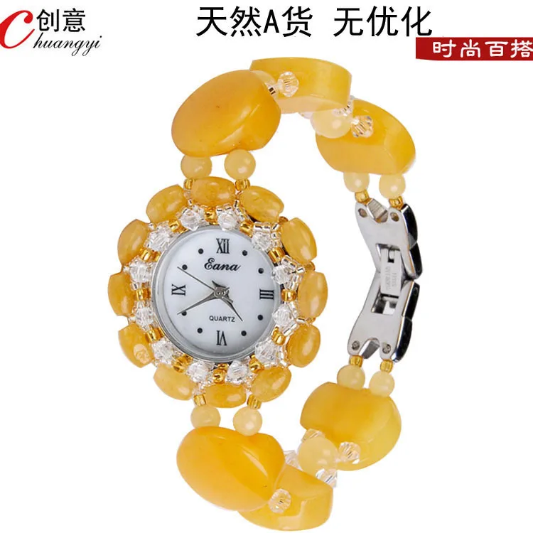 2019 Rushed Time-limited Natural Topaz Strap Features Original Watches A At The Crater Of Old Lady's Watch Wholesale Brand
2019 Rushed Time-limited Natural Topaz Strap Features Original Watches A At The Crater Of Old Lady's Watch Wholesale Brand