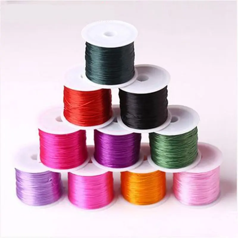 60m/lot 0.7 MM Colorful Stretchy Elastic Rope Cord Crystal String For Jewelry Making Beading Bracelet Wire Fishing Thread Rope
60m/lot 0.7 MM Colorful Stretchy Elastic Rope Cord Crystal String For Jewelry Making Beading Bracelet Wire Fishing Thread Rope