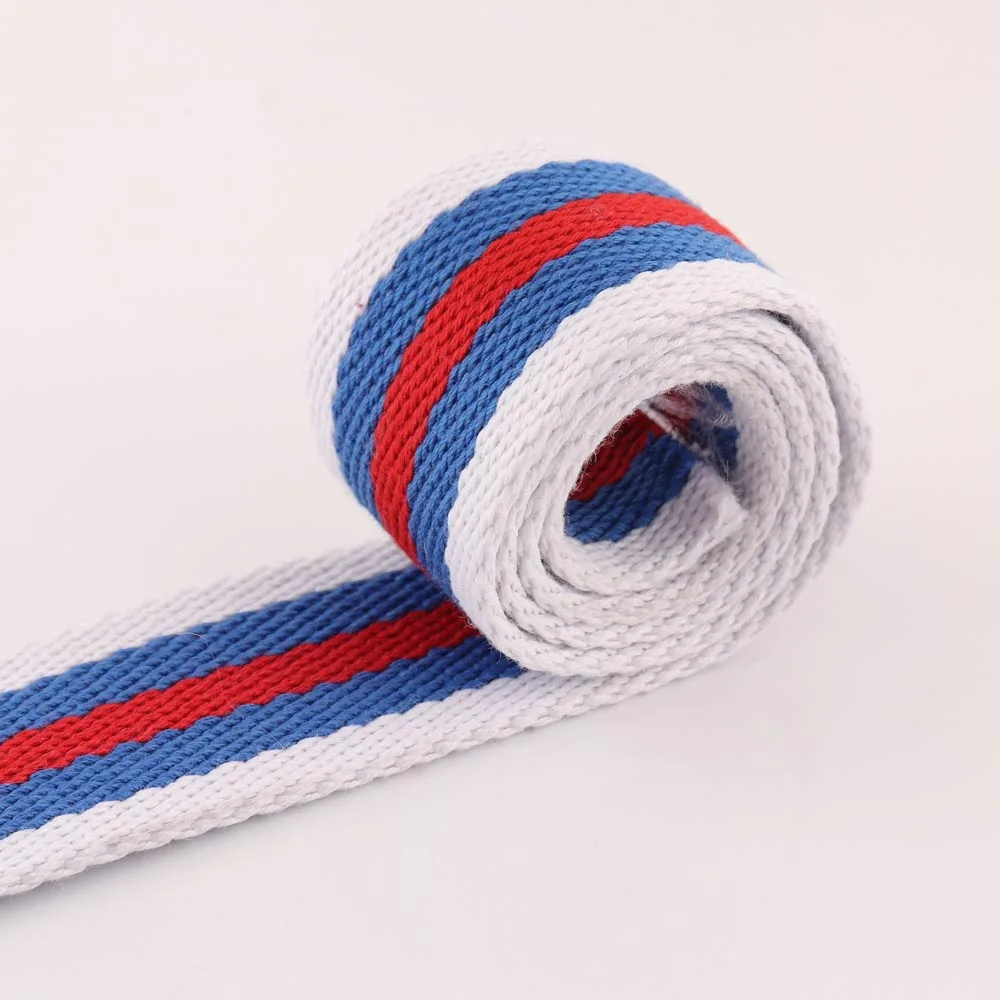 5Yards 1 1/2" 38mm Polyester/Cotton stripe Webbing Ribbon Sewing Accessories for bag garment Belt
5Yards 1 1/2" 38mm Polyester/Cotton stripe Webbing Ribbon Sewing Accessories for bag garment Belt