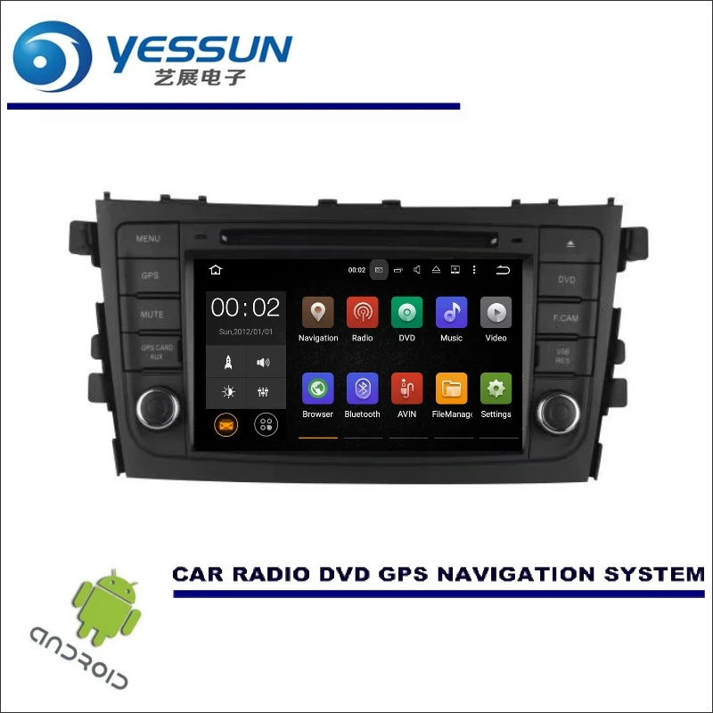 YESSUN Car Multimedia Navigation System For Suzuki SX4 2013~2017 - CD DVD GPS Player Navi Radio Stereo HD Screen Wince / Android
YESSUN Car Multimedia Navigation System For Suzuki SX4 2013~2017 - CD DVD GPS Player Navi Radio Stereo HD Screen Wince / Android