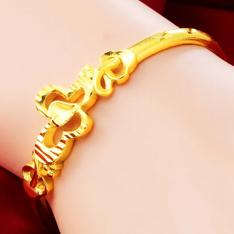 2018 New Adjustable Brass Bracelet Solid 24K Gold Flower Bangle Vintage Jewelry for Women Valentine's Day Gift
2018 New Adjustable Brass Bracelet Solid 24K Gold Flower Bangle Vintage Jewelry for Women Valentine's Day Gift
