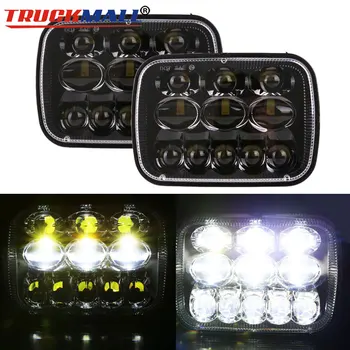 Rectangular 5x7Inch LED Headlights for Jeep Cherokee XJ 1984 to 2001 6x7 Projector Headlamps For Jeep Wrangler YJ 1987 to 1995
Rectangular 5x7Inch LED Headlights for Jeep Cherokee XJ 1984 to 2001 6x7 Projector Headlamps For Jeep Wrangler YJ 1987 to 1995