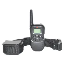 Collier de dressage Anti-aboiement pour chien Rechargeable à distance 998DR étanche avec écran LCD bleu collier Anti-choc pour animaux de compagnie(China)