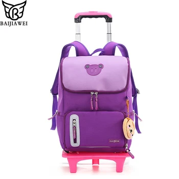BAIJIAWEI Six-wheeled Trolley Backpack Detachable School Bag Girl 8-12 Years Old Trolley Climbing Stairs Backpack Gift Ornaments
BAIJIAWEI Six-wheeled Trolley Backpack Detachable School Bag Girl 8-12 Years Old Trolley Climbing Stairs Backpack Gift Ornaments