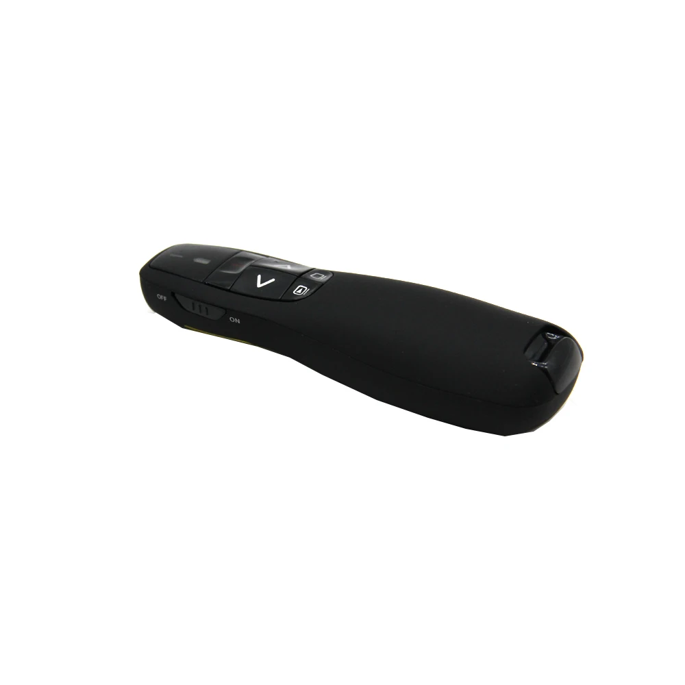 R400 Wireless PPT Remote Control 2.4G USB Portable Handheld Presenter Remote Control With Red Laser Pen For Powerpoint
R400 Wireless PPT Remote Control 2.4G USB Portable Handheld Presenter Remote Control With Red Laser Pen For Powerpoint