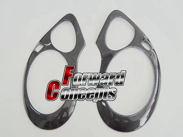 

CARBON FIBER 97-04 BOXSTER 996 HEADLIGHTS COVERS EYELIDS TRIMS