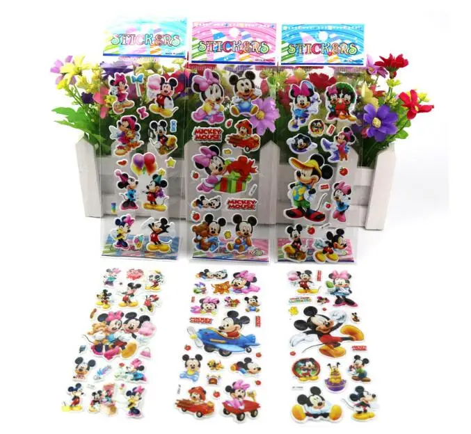 New 50 sheets Children 3D Puffy Stickers hot sell cartoon mickey boys and girls gift Kids Early Learning Toys
New 50 sheets Children 3D Puffy Stickers hot sell cartoon mickey boys and girls gift Kids Early Learning Toys