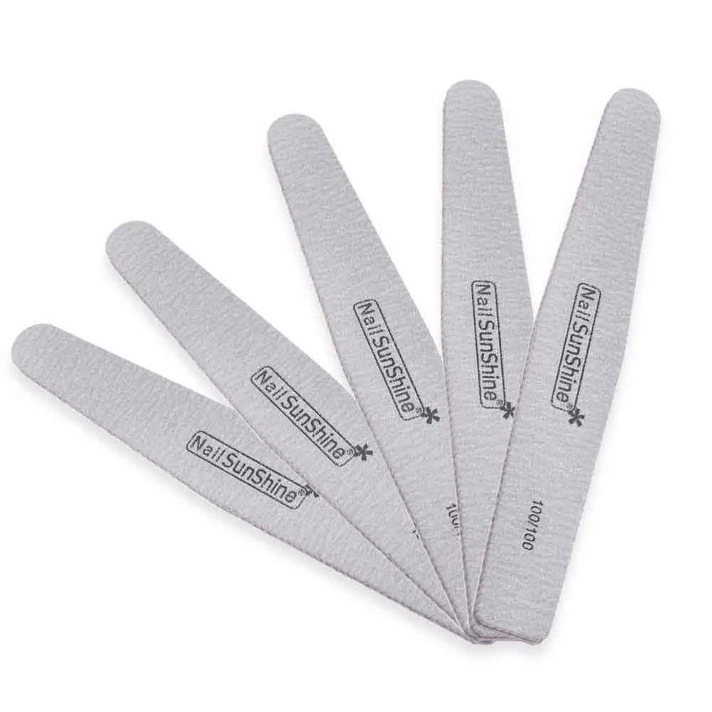 5pcs Nail File 100/100 Sanding Buffer Block Pedicure Manicure Buffing Polish Beauty Tools Professional Nail Files
5pcs Nail File 100/100 Sanding Buffer Block Pedicure Manicure Buffing Polish Beauty Tools Professional Nail Files