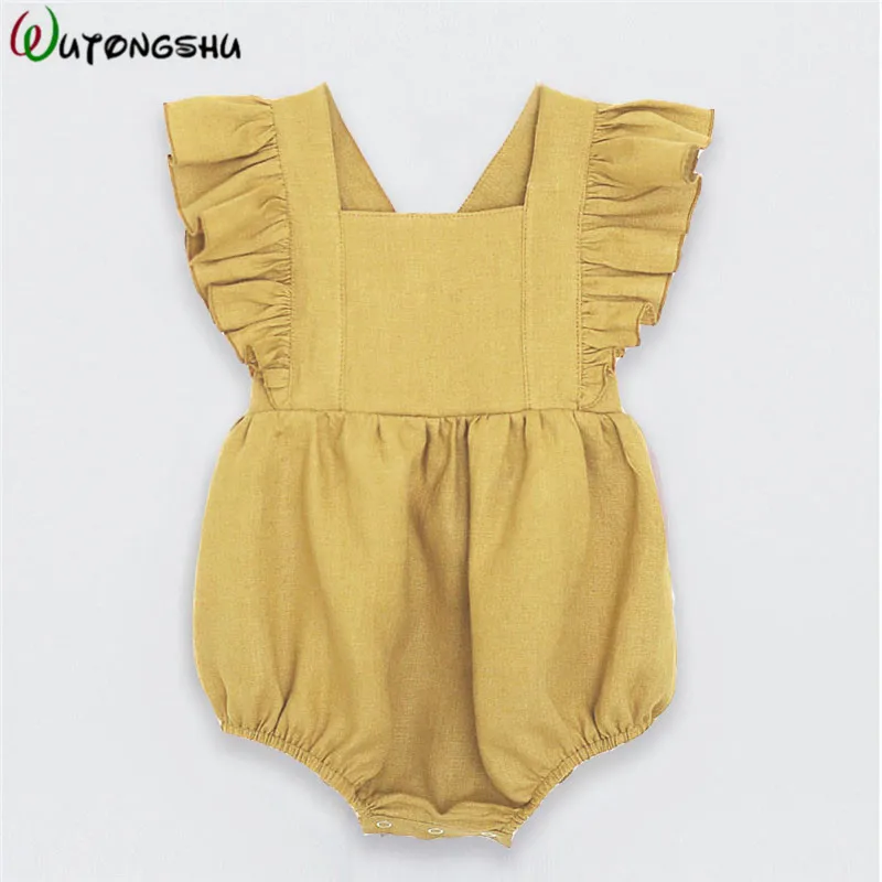 Baby Girl Bodysuits For Spring Summer Ruffles Solid Soft Cotton Newborn Baby Girl Clothes Ropa Bebe Bebek Tulum Baby Jumpsuits
Baby Girl Bodysuits For Spring Summer Ruffles Solid Soft Cotton Newborn Baby Girl Clothes Ropa Bebe Bebek Tulum Baby Jumpsuits