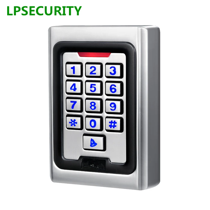 LPSECURITY RFID Proximity 125Khz EM ID Card entry lock door Metal Case with Luminous keypad anti-vandal
LPSECURITY RFID Proximity 125Khz EM ID Card entry lock door Metal Case with Luminous keypad anti-vandal