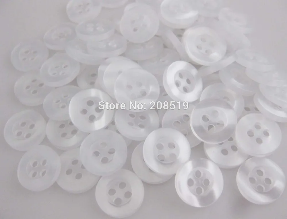 NBNLOA Wholesale Garment buttons 4 holes 500pcs/lot shirt button sewing supplies
NBNLOA Wholesale Garment buttons 4 holes 500pcs/lot shirt button sewing supplies