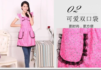Adult sleeveless Ms. aprons Korean fashion cute princess coat waterproof and oil kitchen restaurant
Adult sleeveless Ms. aprons Korean fashion cute princess coat waterproof and oil kitchen restaurant
