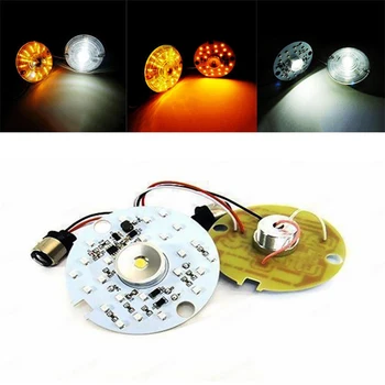 1 Pair 12V 0.5W LED Turn Signal Blinker Kit Running Touring Panel Light 1157 White Yellow Dual LED for Harley
1 Pair 12V 0.5W LED Turn Signal Blinker Kit Running Touring Panel Light 1157 White Yellow Dual LED for Harley