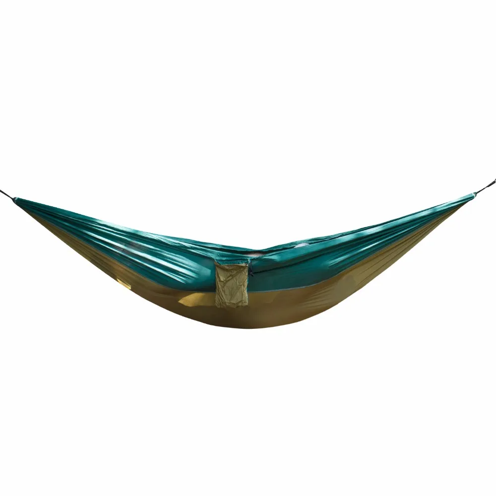 High Strength Outdoor Hammock Portable Parachute fabric Hanging Sleeping Bed Swing Backpacking Hiking hamak Camping Furniture
High Strength Outdoor Hammock Portable Parachute fabric Hanging Sleeping Bed Swing Backpacking Hiking hamak Camping Furniture