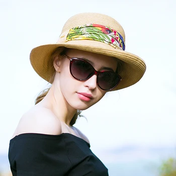 Sedancasesa Girls Sun Hat Female Summer Curl Brim Flora Print Sun Protect Foldable Straw Hats For Women Beach Hats Sun Visor Cap
Sedancasesa Girls Sun Hat Female Summer Curl Brim Flora Print Sun Protect Foldable Straw Hats For Women Beach Hats Sun Visor Cap