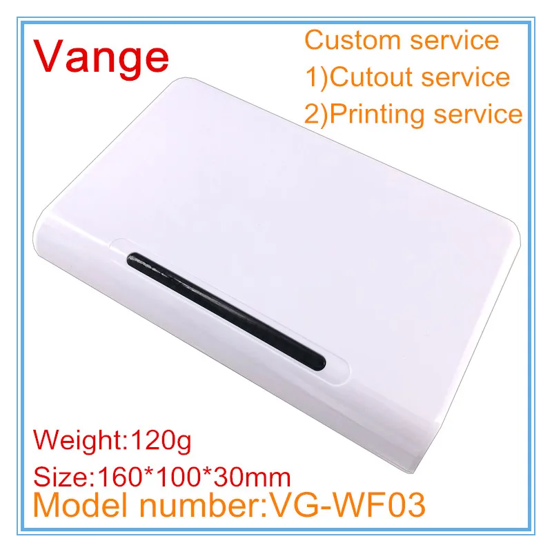 5pcs/lot router repeater launcher project box 160*100*30mm ABS plastic diy case enclosure made by mould
5pcs/lot router repeater launcher project box 160*100*30mm ABS plastic diy case enclosure made by mould