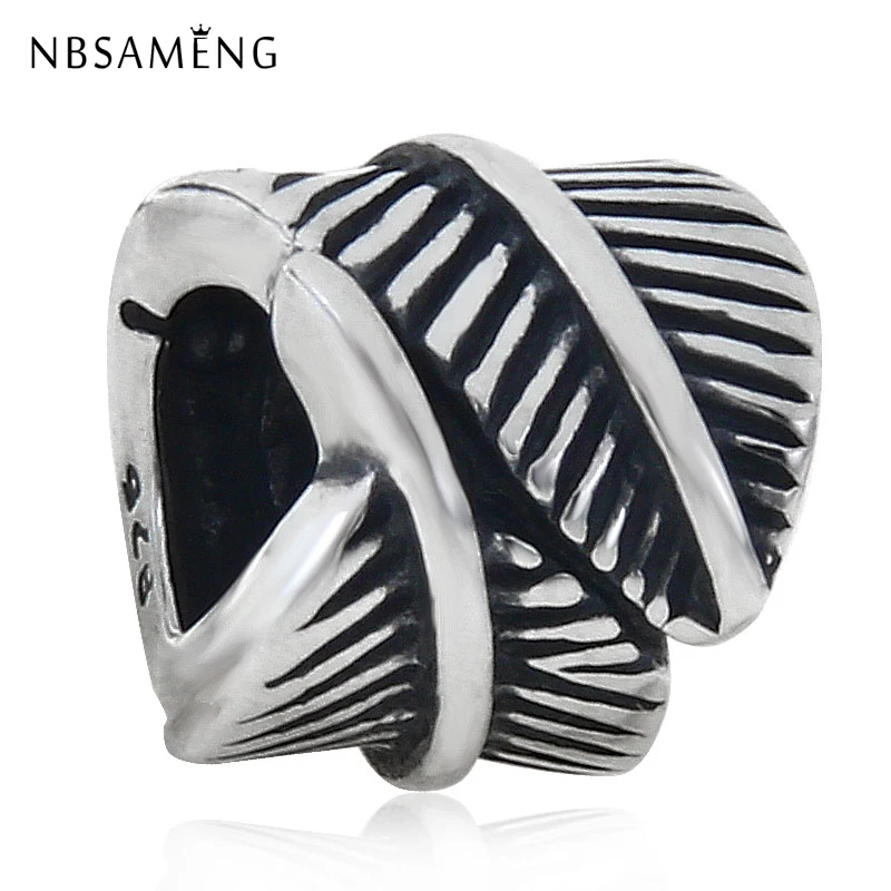 Free Shipping New Authentic 925 Sterling Silver Charm Feather Shape Round Charms Beads Fit Pandora Bracelets Women DIY Jewelry
Free Shipping New Authentic 925 Sterling Silver Charm Feather Shape Round Charms Beads Fit Pandora Bracelets Women DIY Jewelry