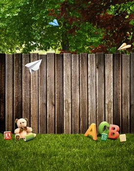 Vinyl garden spring trees wooden wallpaper green grass lovely bear kids children photo background 
Vinyl garden spring trees wooden wallpaper green grass lovely bear kids children photo background
