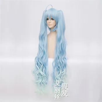 Adult Vocaloid Hatsune Snow Miku Cosplay WigLong Curly Wavy Base Wig Pigtails Synthetic Hair for Women
Adult Vocaloid Hatsune Snow Miku Cosplay WigLong Curly Wavy Base Wig Pigtails Synthetic Hair for Women