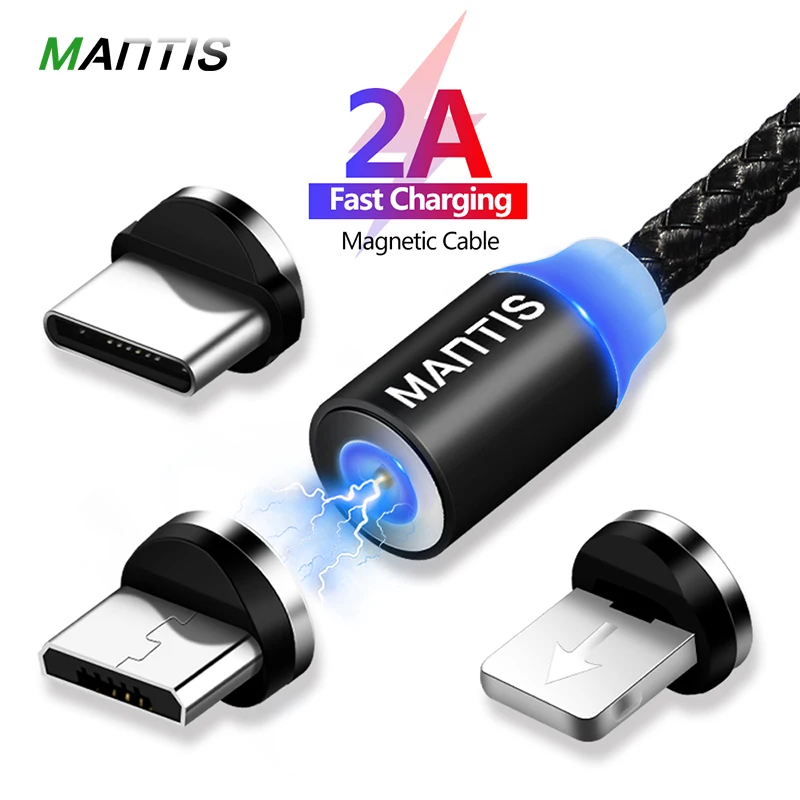 MANTIS Micro USB Type C Magnetic Charger Cable for iPhone Magnet USB Charging Mobile Phone Cables 1M LED Magnetic Adapter Cord
MANTIS Micro USB Type C Magnetic Charger Cable for iPhone Magnet USB Charging Mobile Phone Cables 1M LED Magnetic Adapter Cord