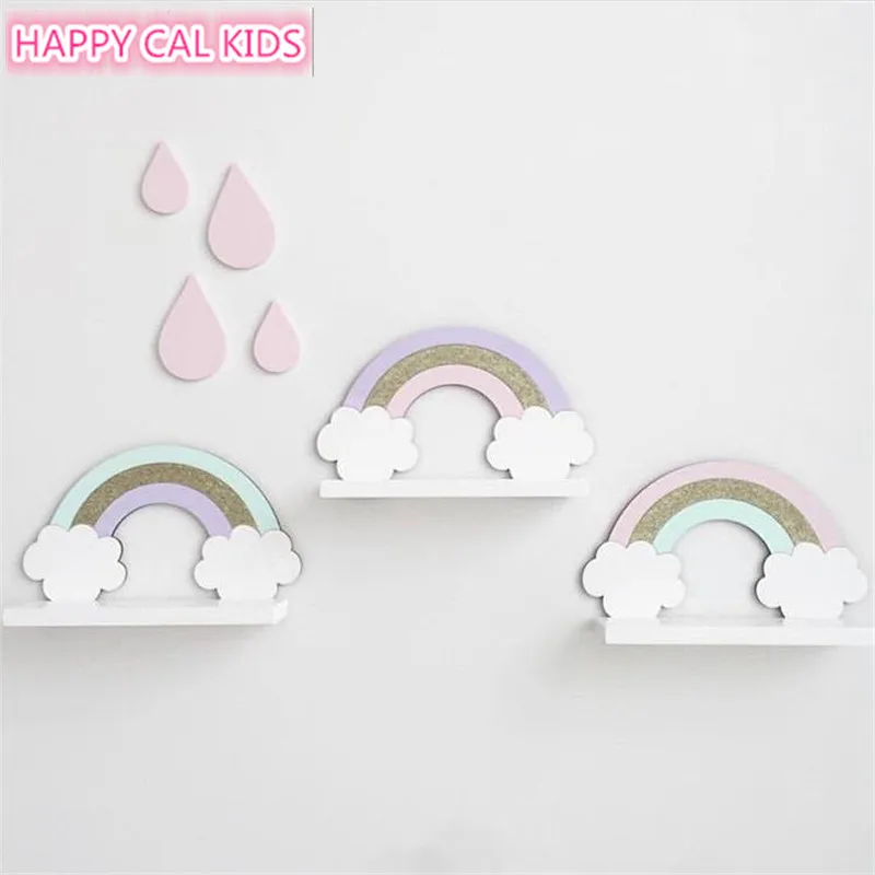 Nordic Bookshelf Rainbow Shelf For Kid Room Baby Nursery Wall Decor Hanging Cloud Shelves Decorations For Bedroom Wall Artwork
Nordic Bookshelf Rainbow Shelf For Kid Room Baby Nursery Wall Decor Hanging Cloud Shelves Decorations For Bedroom Wall Artwork