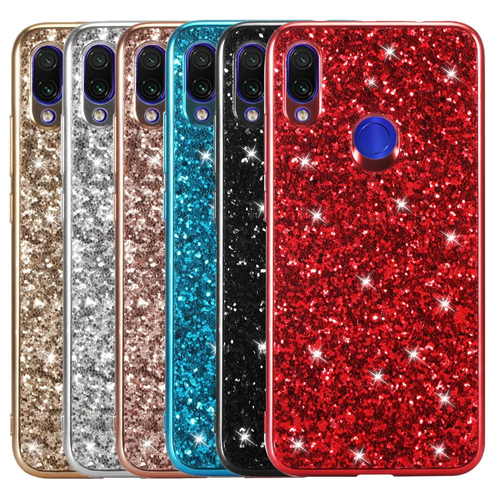 For Xiaomi Redmi note 7 Case Bling Glitter Cover Back Cover Phone Case For Redmi note 7 pro Case For Xiaomi Mi 9 Cover Black
For Xiaomi Redmi note 7 Case Bling Glitter Cover Back Cover Phone Case For Redmi note 7 pro Case For Xiaomi Mi 9 Cover Black