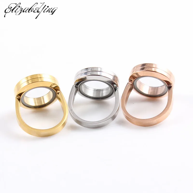 Different size Screw Stainless steel Floating locket ring with 20mm twist open locket for women with 5pcs random charms Jewelry
Different size Screw Stainless steel Floating locket ring with 20mm twist open locket for women with 5pcs random charms Jewelry