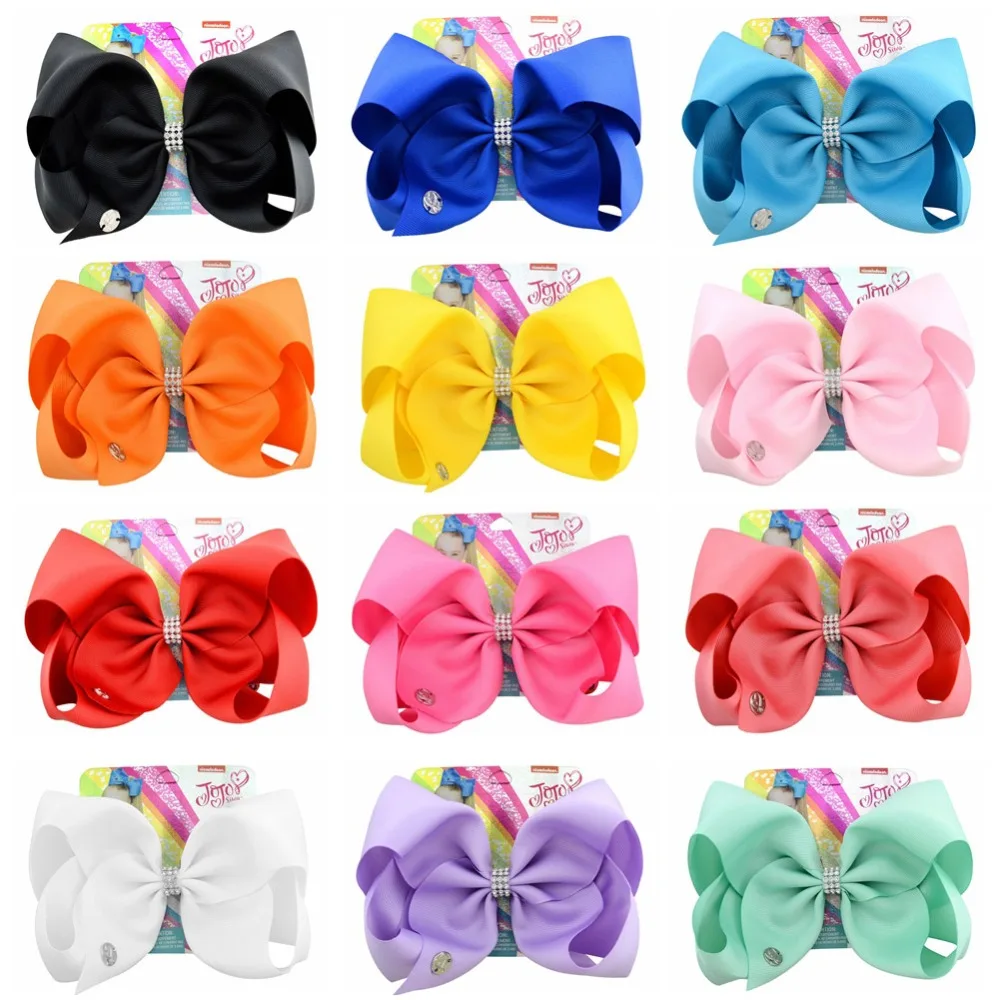 8" Large JoJo Bow W Hair Clip For Girls Kids Handmade Siwa Unicorn Collection Coral Colorful Hairpin Hair Bow Hair Accessories
8" Large JoJo Bow W Hair Clip For Girls Kids Handmade Siwa Unicorn Collection Coral Colorful Hairpin Hair Bow Hair Accessories