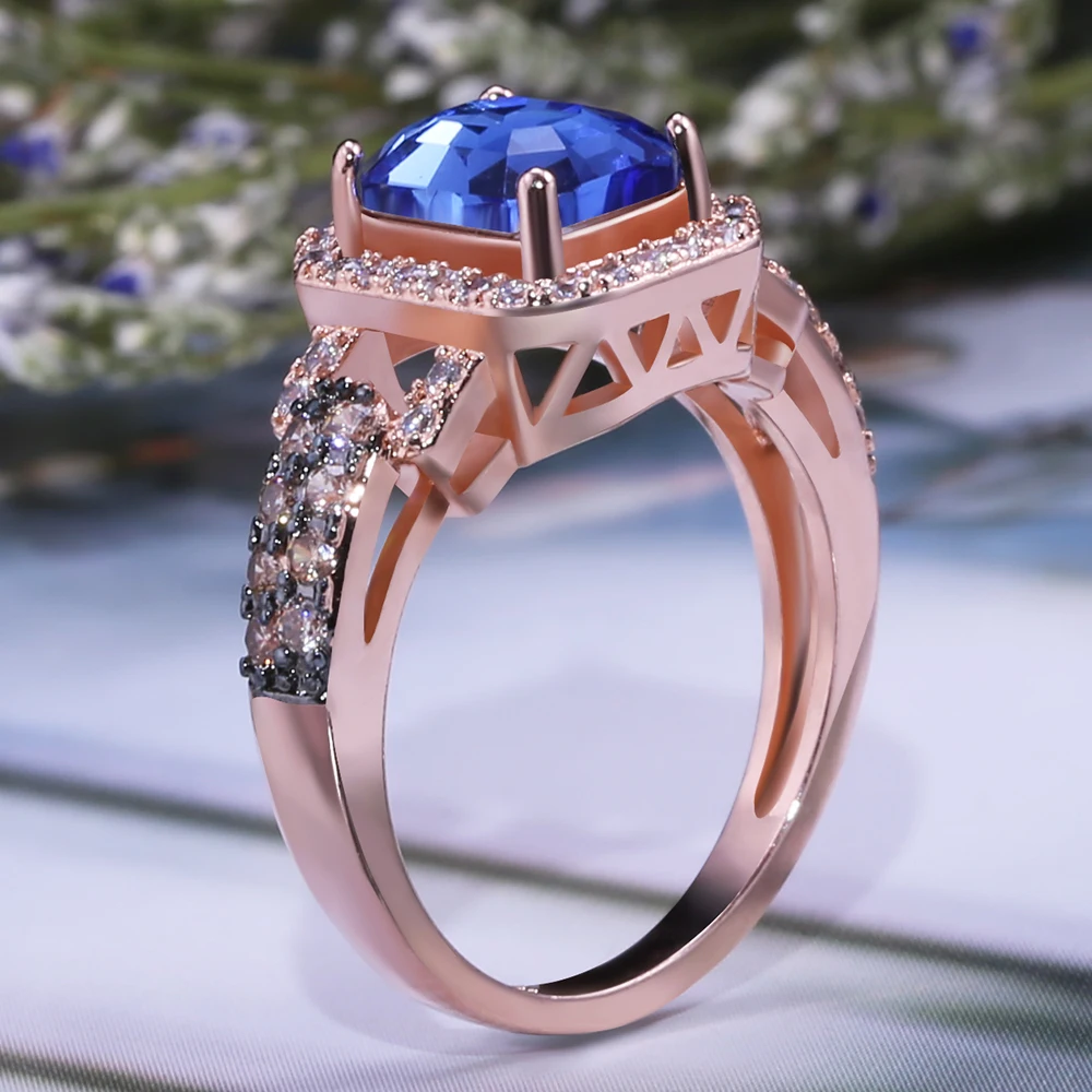 Waliicorners Blue Stone Cocktail Party Ring Band Romantic Rose Gold Color Vintage Engagement 10 HTB1SfeaX8v0gK0jSZKbq6zK2FXae