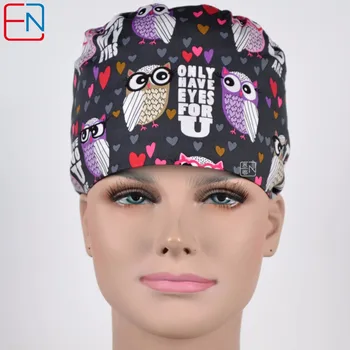 Hennar Womens Scrubs Caps 100% Cotton Cartoon Print Hospital Work Hats Beauty Doctor Nurse Women's Medical Accessary Caps
Hennar Womens Scrubs Caps 100% Cotton Cartoon Print Hospital Work Hats Beauty Doctor Nurse Women's Medical Accessary Caps