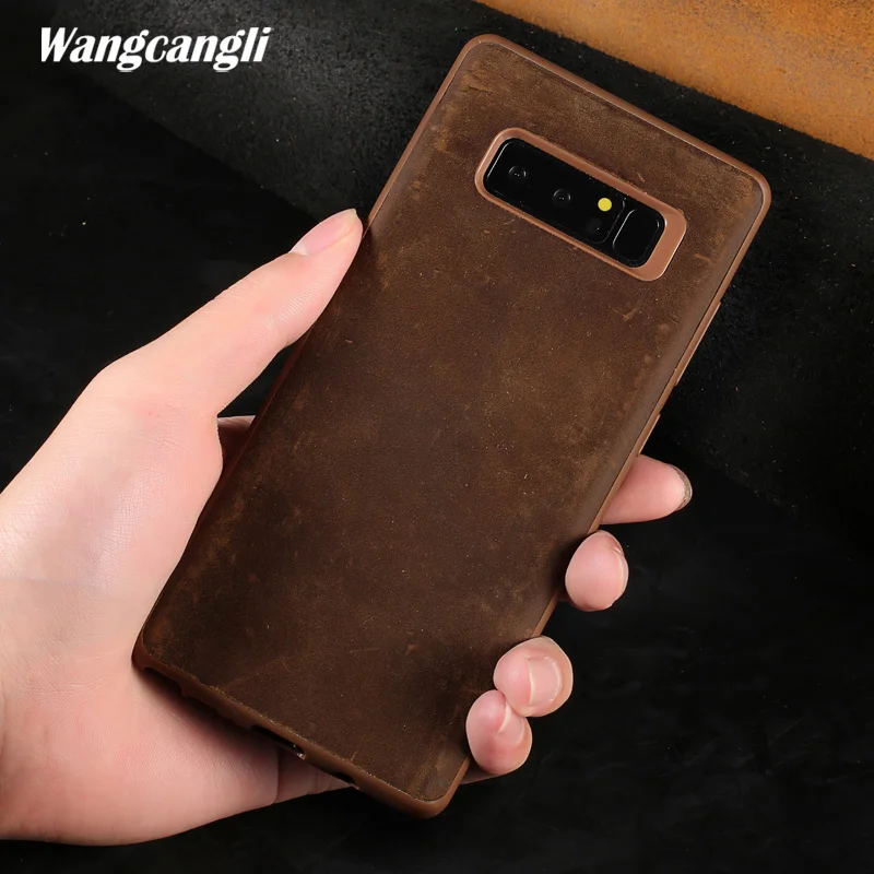 wangcangli New custom leather crazy horse leather retro for Samsung Note 9 case all-inclusive soft shell business shell custom
wangcangli New custom leather crazy horse leather retro for Samsung Note 9 case all-inclusive soft shell business shell custom