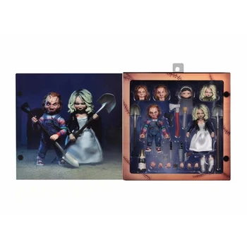 NECA Child's Play Bride of Chucky figures Horror Chucky PVC Action Figure Collectible Model Toy Anime Movie Game Figure
NECA Child's Play Bride of Chucky figures Horror Chucky PVC Action Figure Collectible Model Toy Anime Movie Game Figure